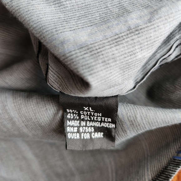 Great Men's XL Long Sleeved Shirt, Button Down, Drill Clothing Co - Picture 2 of 8